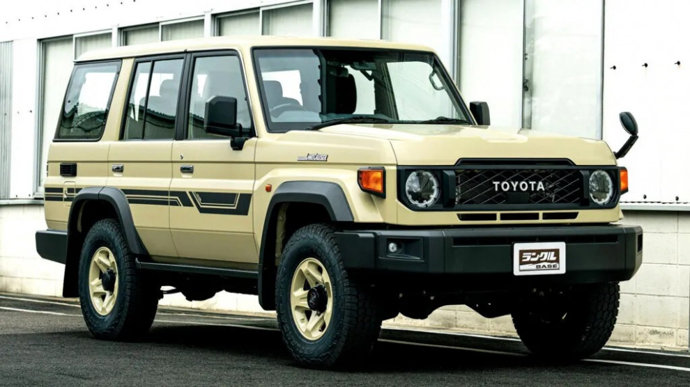 Городской джип-арт. Toyota нарядила Land Cruiser 70 в костюм из 1980-х