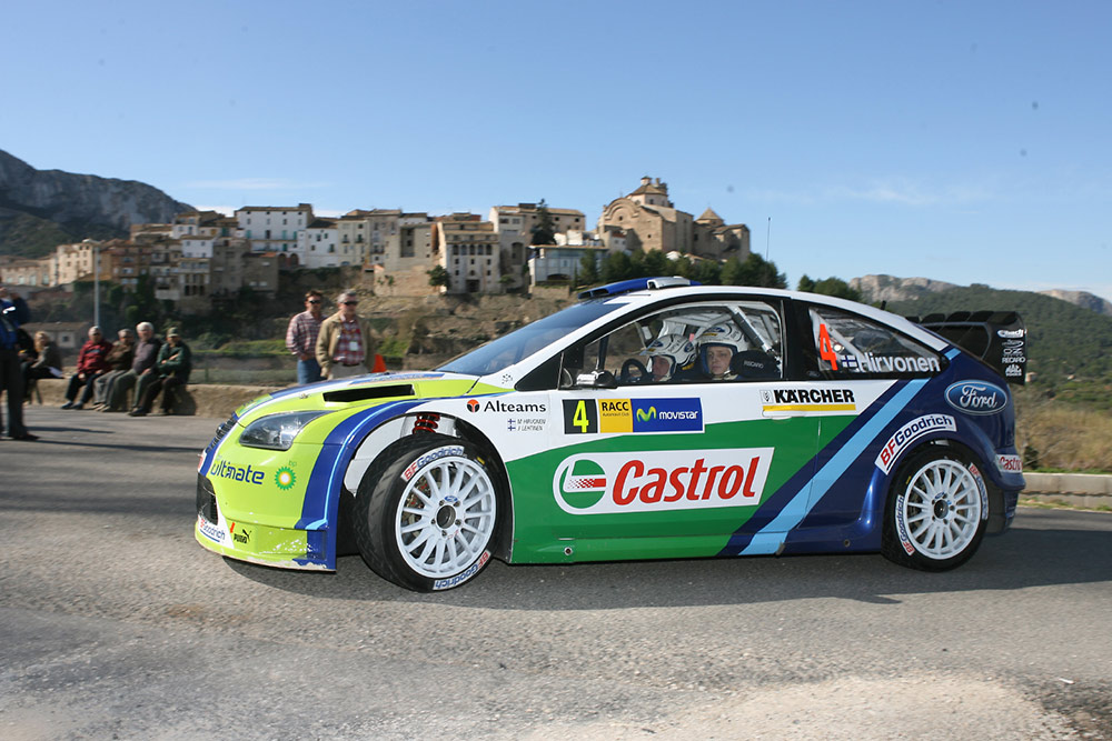 Микко Хирвонен и Ярмо Лехтинен, Ford Focus RS WRC '06 (EU55 BNA), ралли Каталония 2006/Фото: Ford