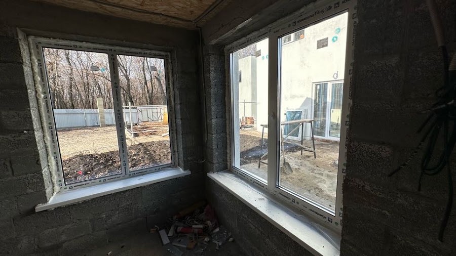 Остекление банного комплекса, Kömmerling 70, Самара, ул. Демократическая — фото 6