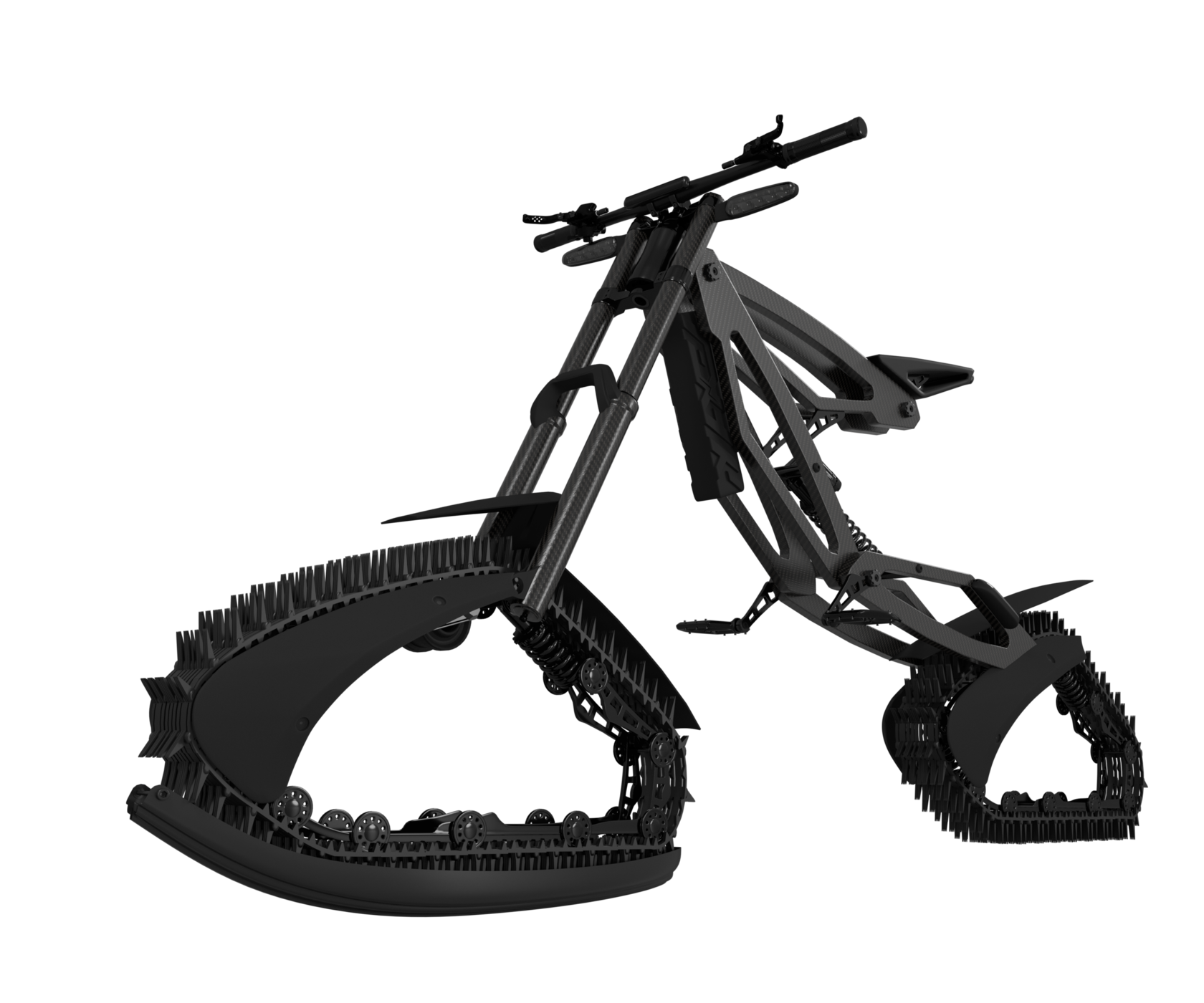 Мотовездеход зимняя комплектация спереди