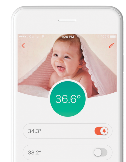 температура Вашего ребенка дистанционно на мобильном телефоне