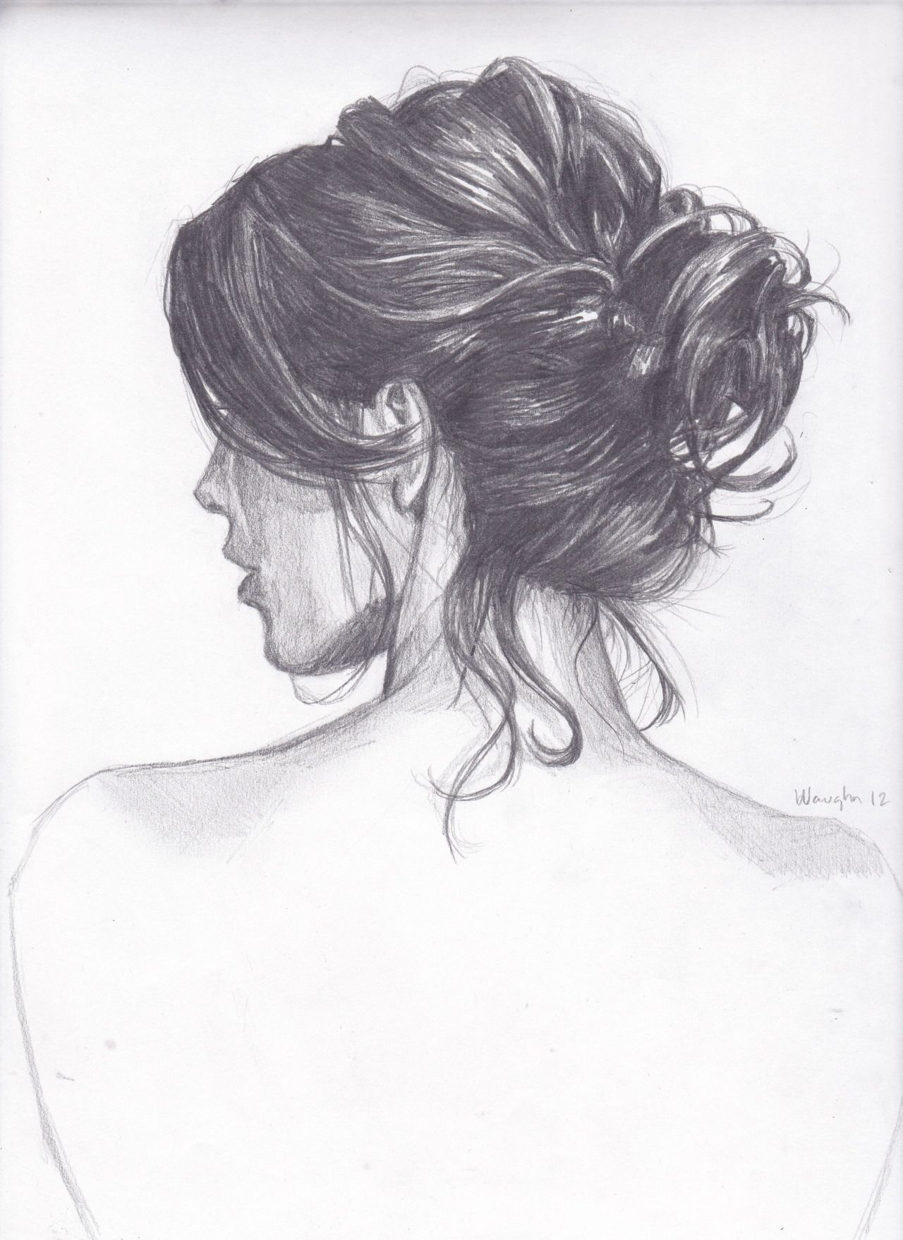 Картинка девушка нарисованная со спины. Рисунок девушки. Зарисовки девушек. Рисунок девушки карандашом. Красивая девушка рисунок.