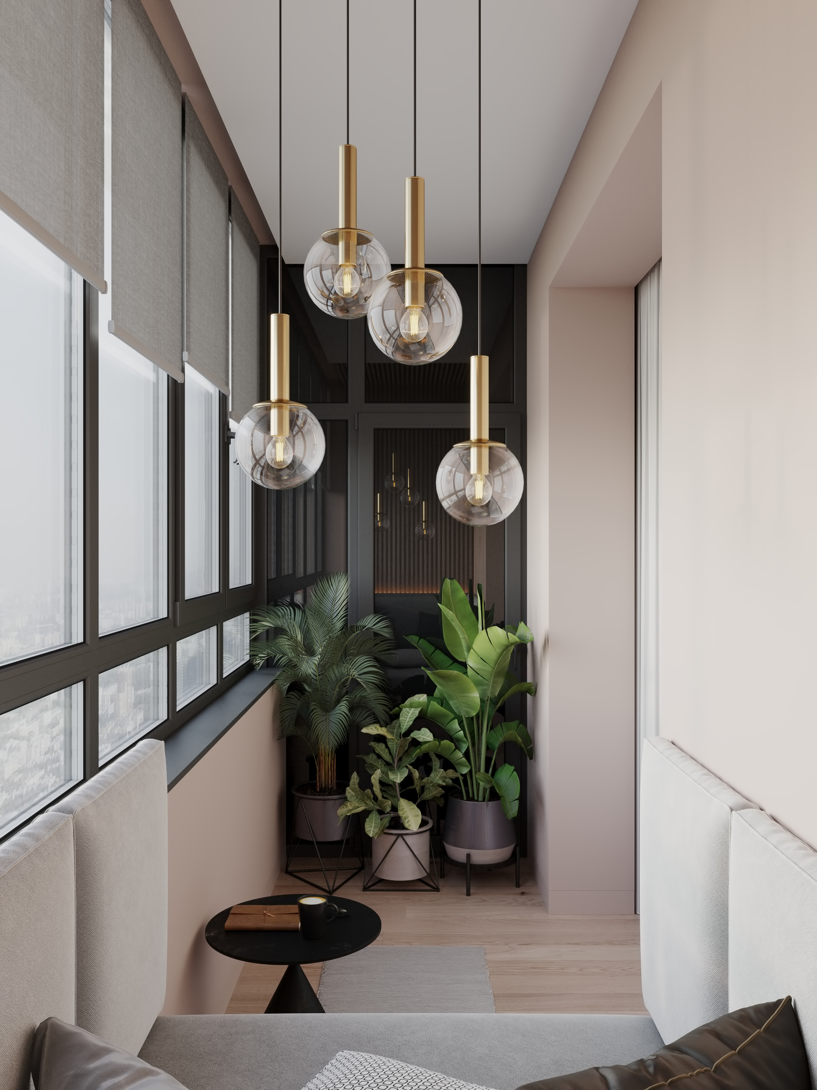 Дизайн четырехкомнатной квартиры в ЖК "Жемчужный Берег"