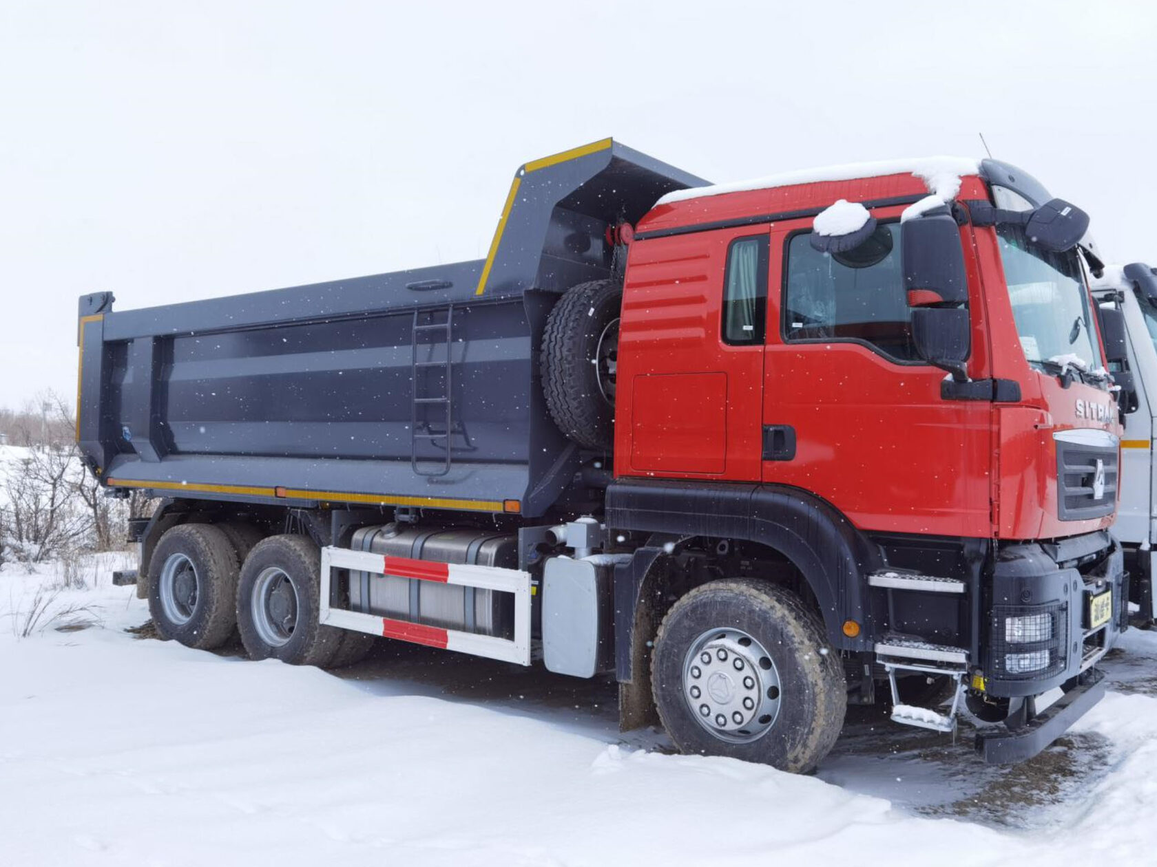 Самосвал SITRAK C7H 6×4 кузов 19,3 куб.м. U-образный с надставкой