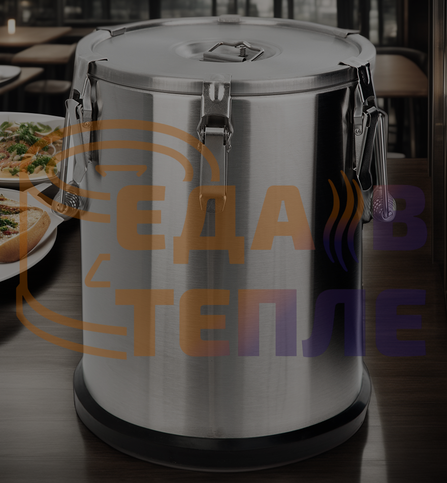 Термос 25 литров профессиональный из нержавеющей стали AISI 304