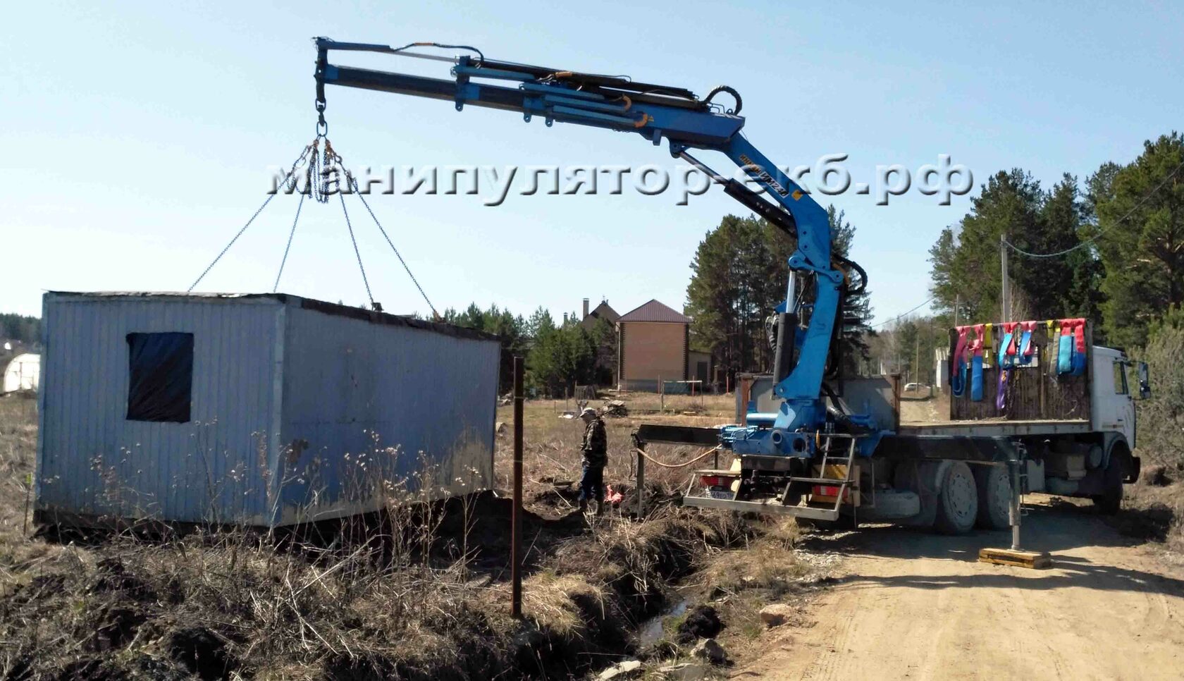 Манипулятор с задней стрелой 7 тонн