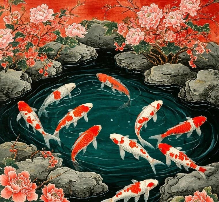 Японская живопись: искусство мгновения, линий и тишины