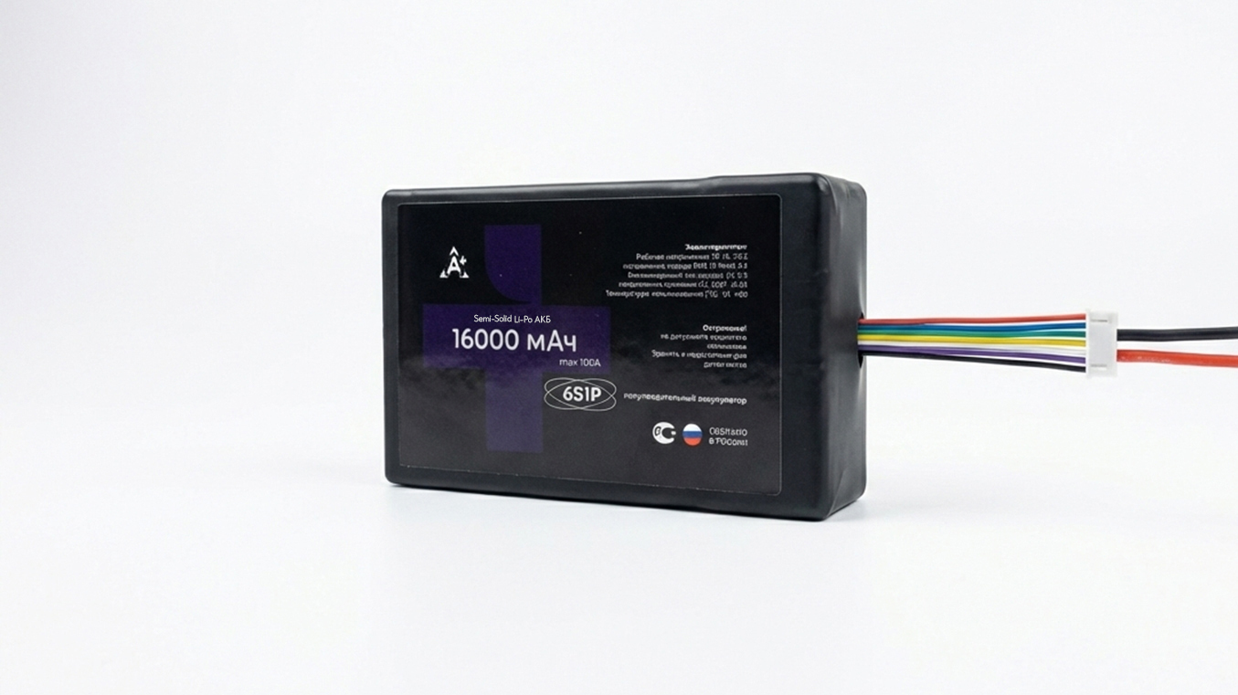 6S1P 16000 мА·ч Semi-Solid