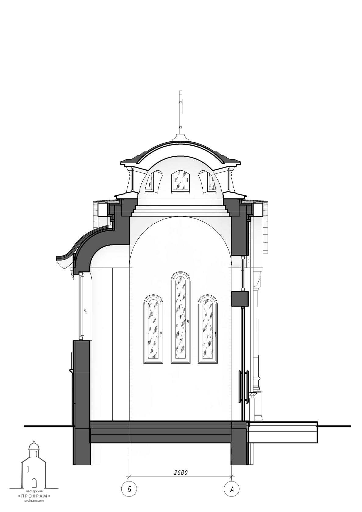 chapel, orthodox architecture, sacred architecture, orthodox church project, chapel architecture