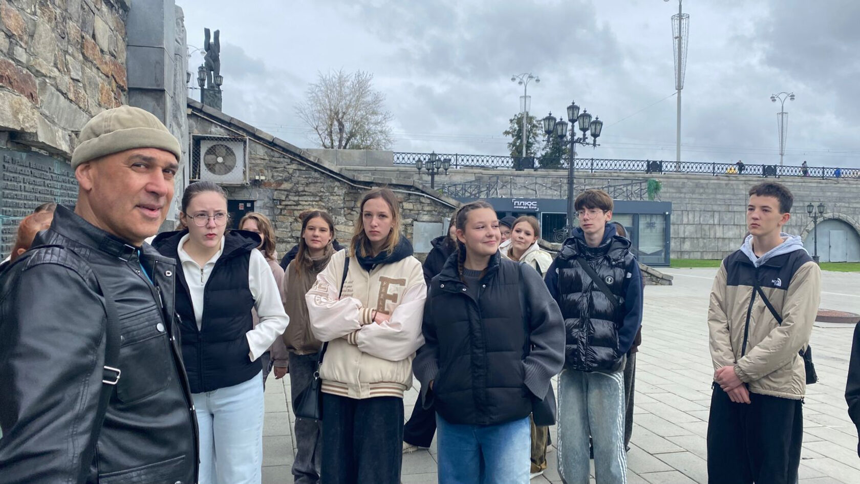 Студенты Академии на экскурсии по центру Екатеринбурга