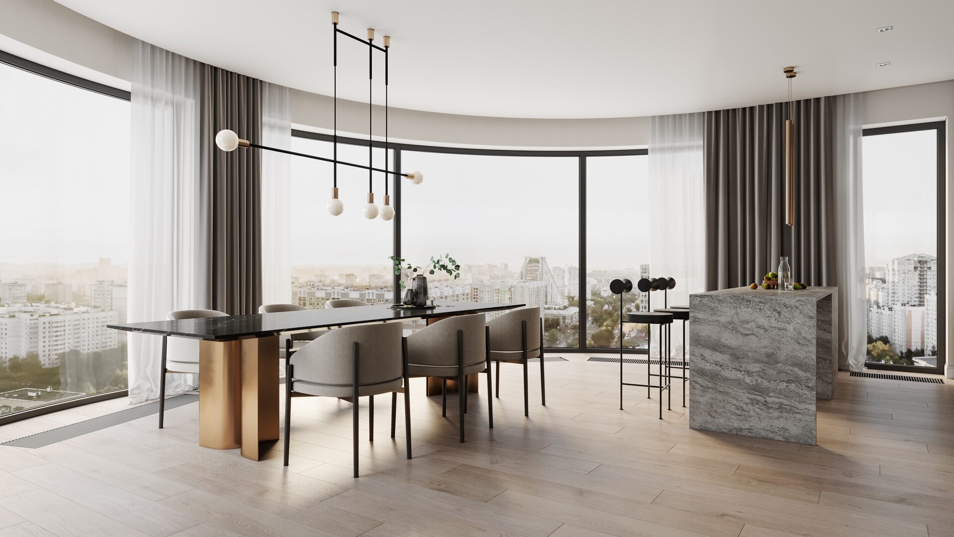 UPLAND STUDIO | APARTMENT INTERIOR DESIGN IN CLASSIC STYLE