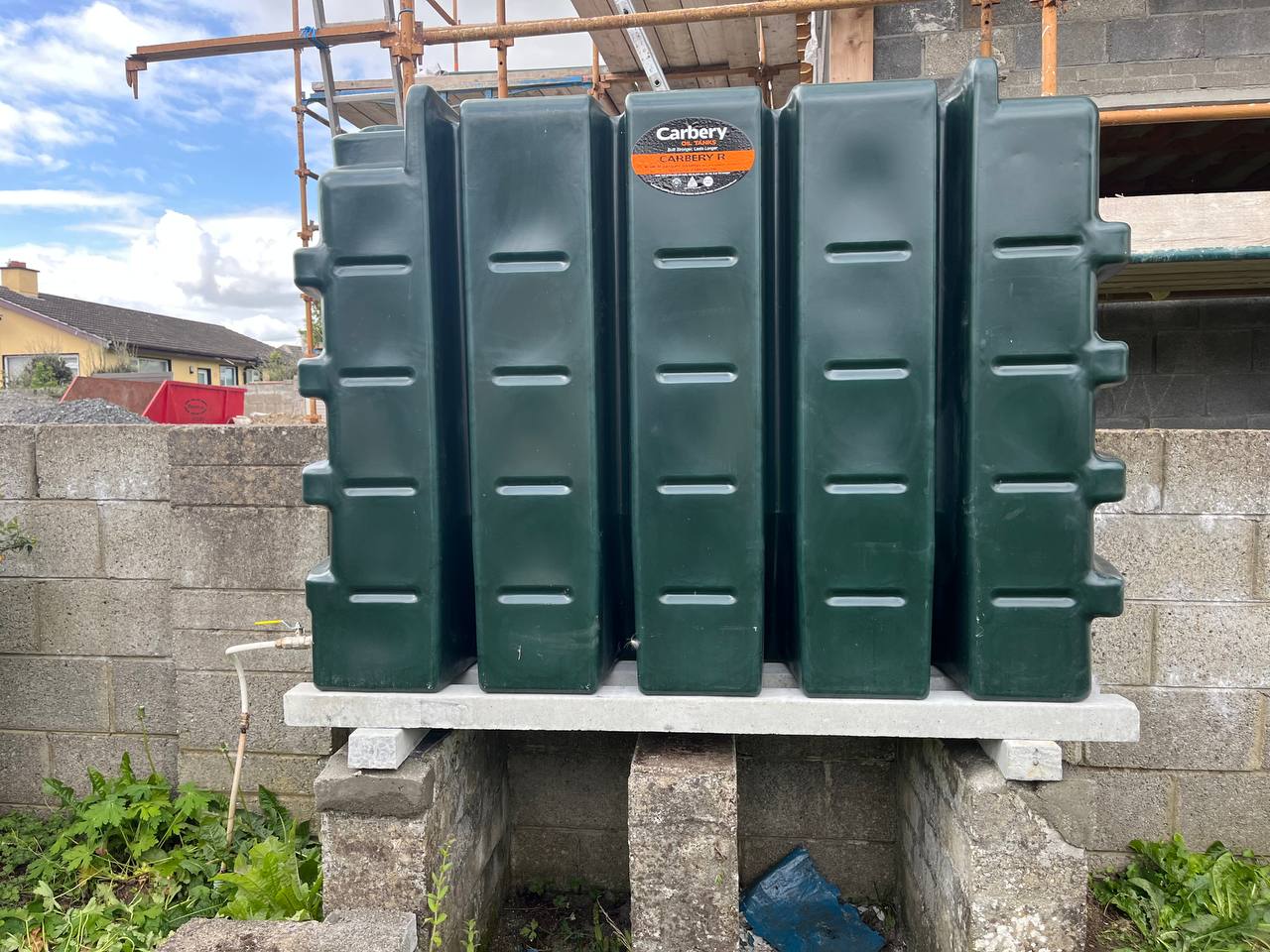 Oil tank replacement in Lusk, Fingal