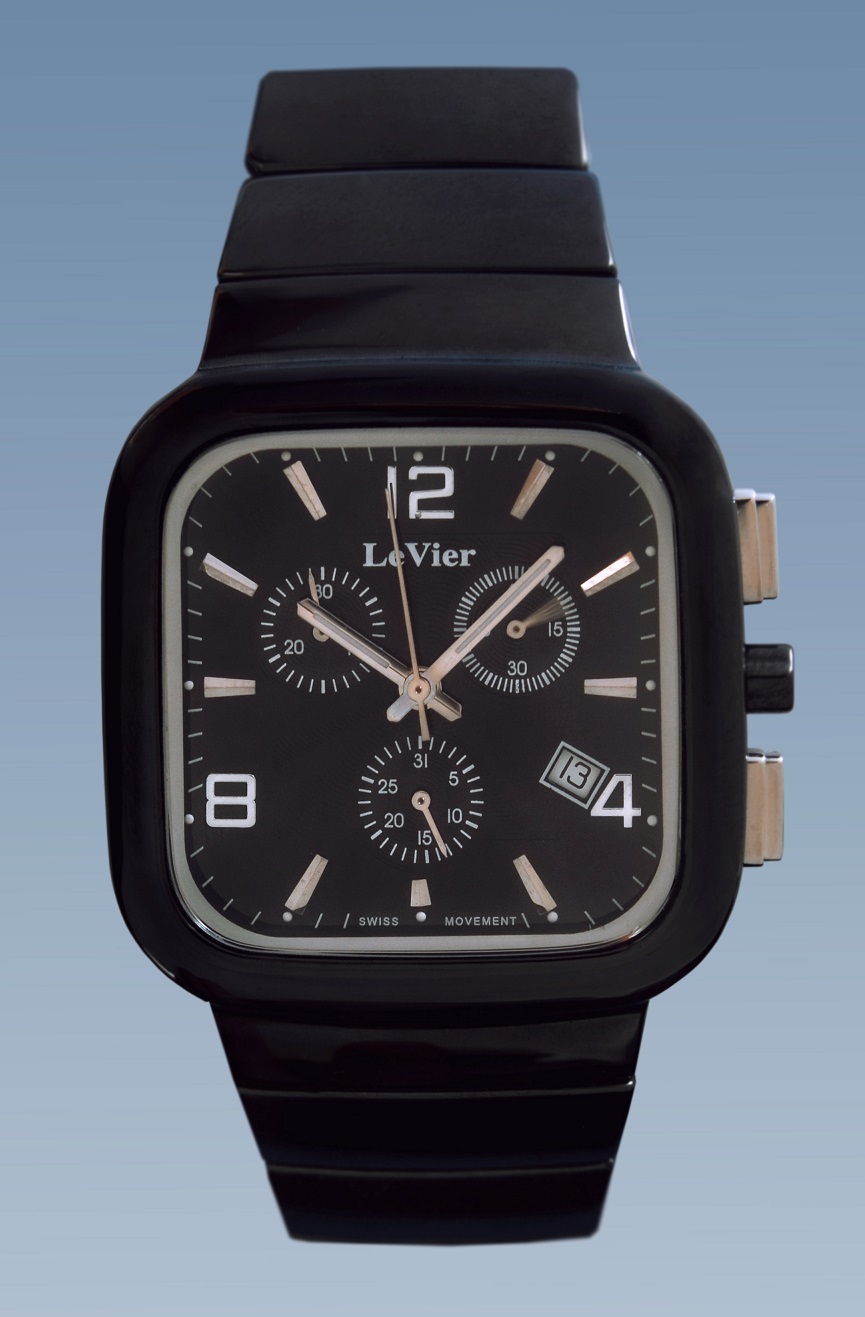 Купить Мужские часы с хронографом LeVier L 7520 M Bl