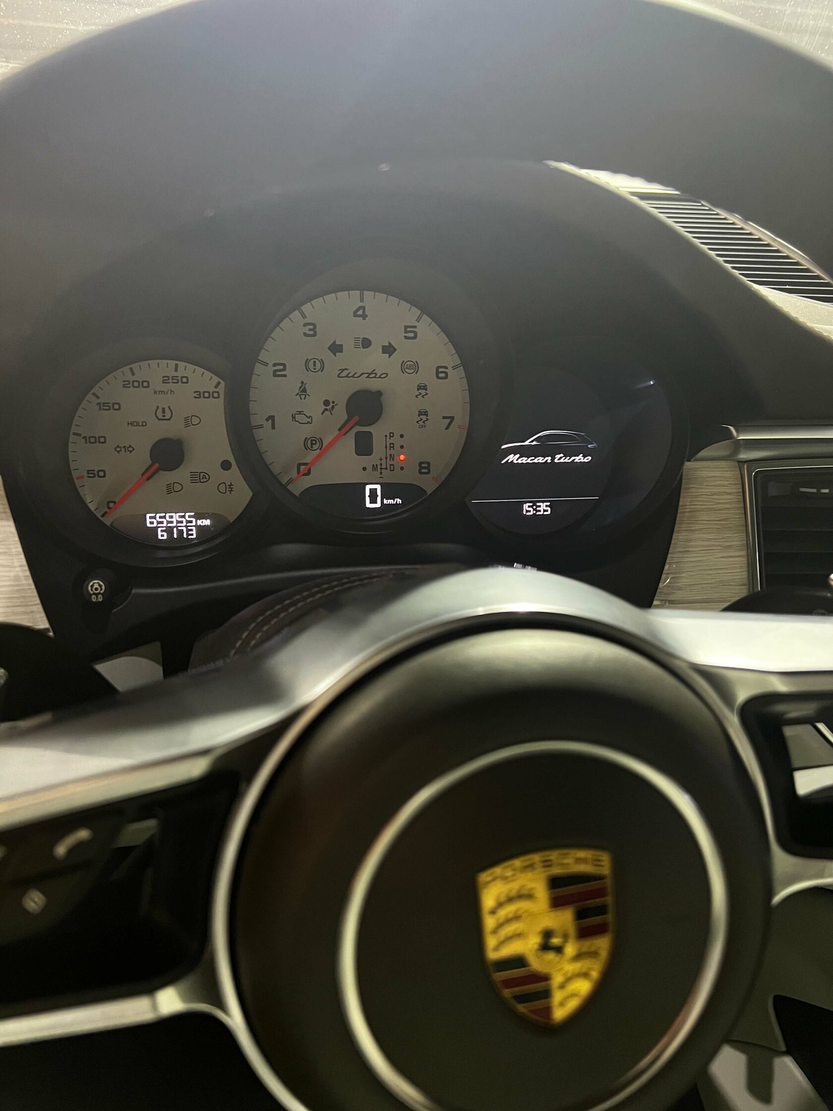 Результат обслуживания Porsche