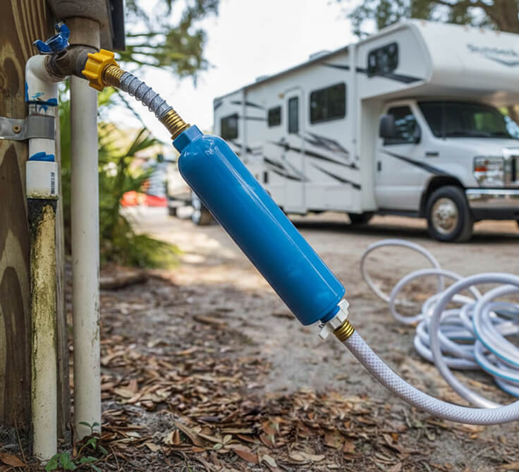 RV water hookup
