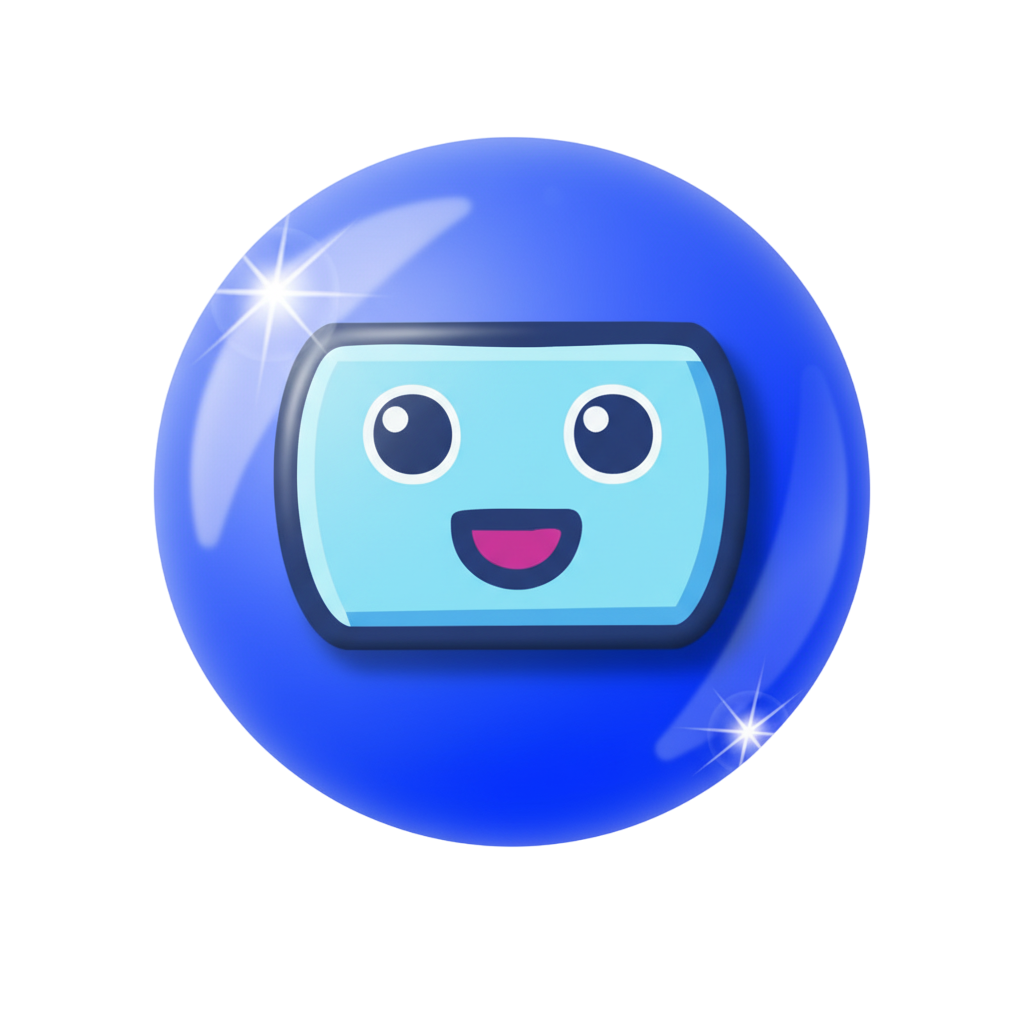 Круглые 3D стикеры