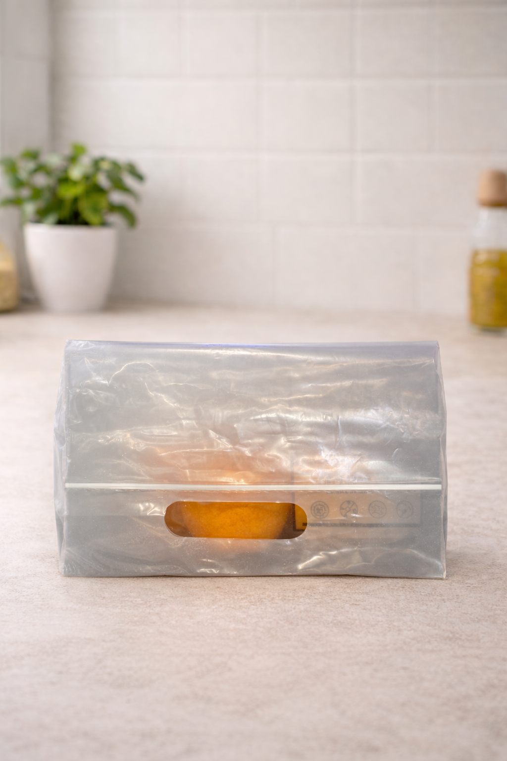 Пакет с зим-замком и ручкой который сохраняет свежесть продуктов фото 2