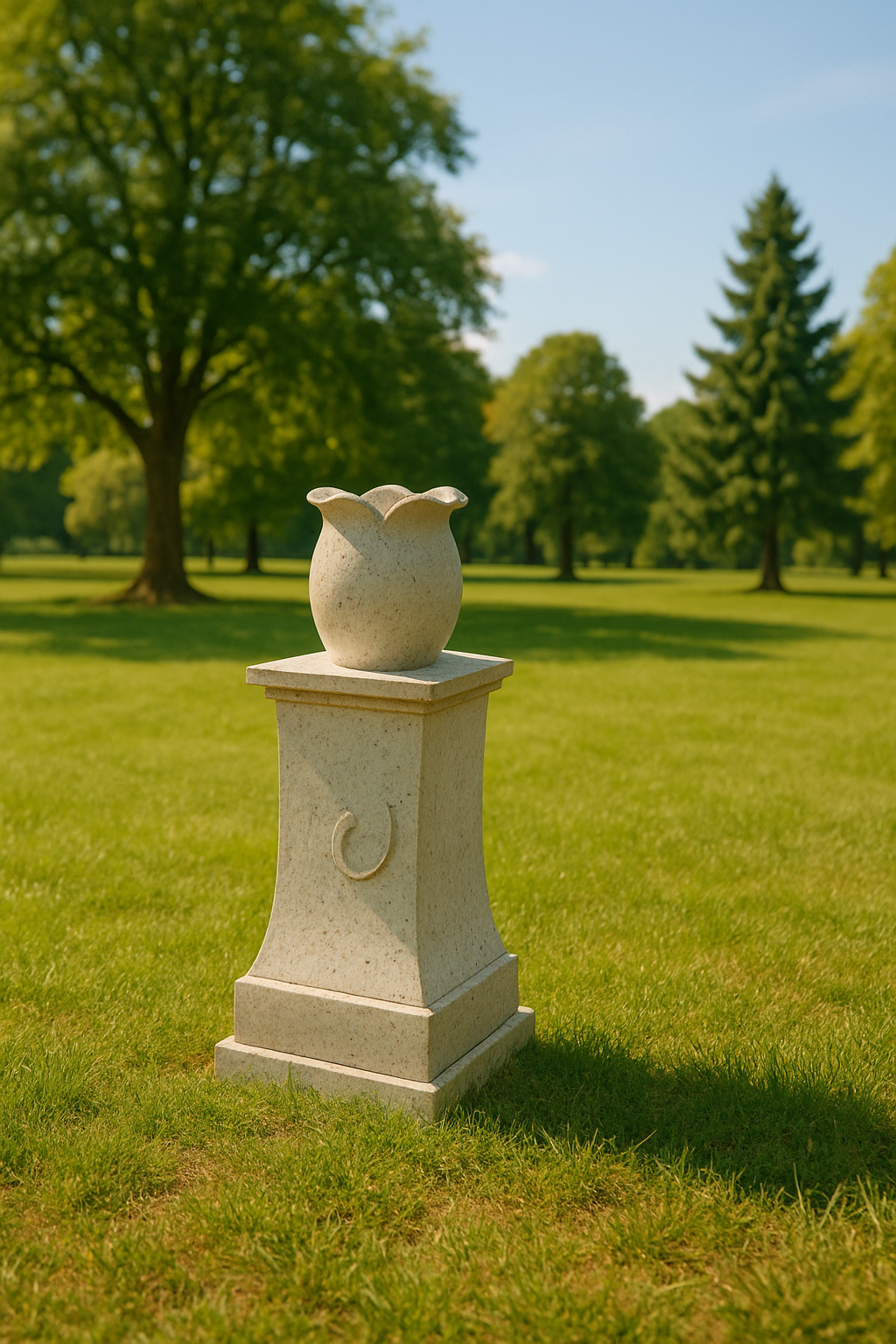 Фонтан KIZ QALTAQ из композитного мрамора: