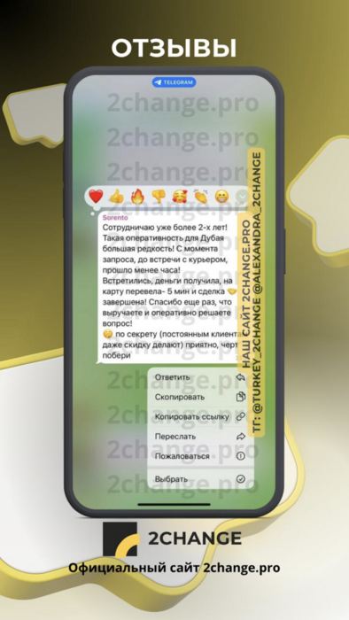 Скриншот переписки — Клиент