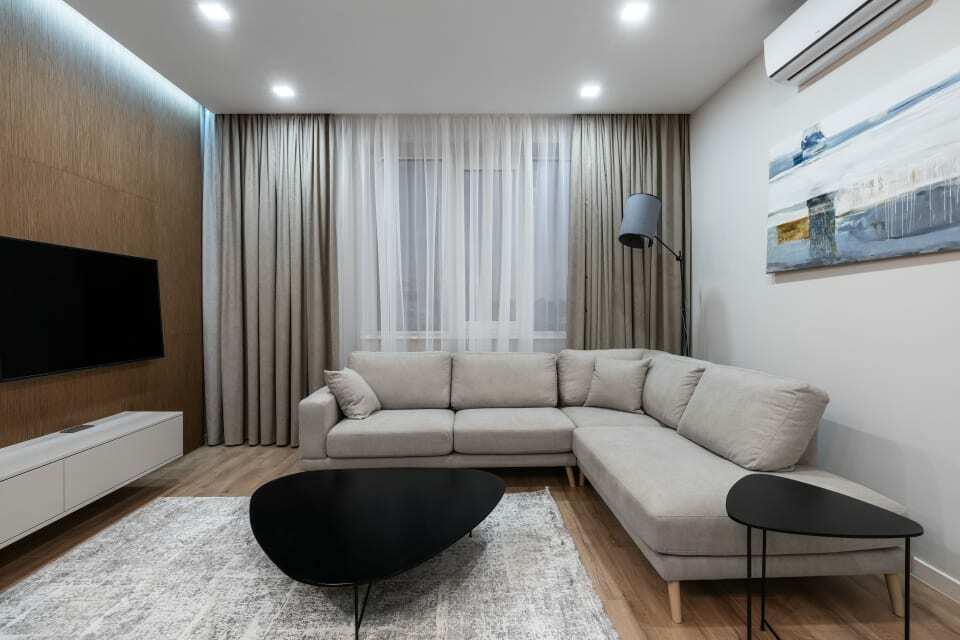 Дизайнерский ремонт 2-комнатной квартиры 65 м² в ЖК Левобережье