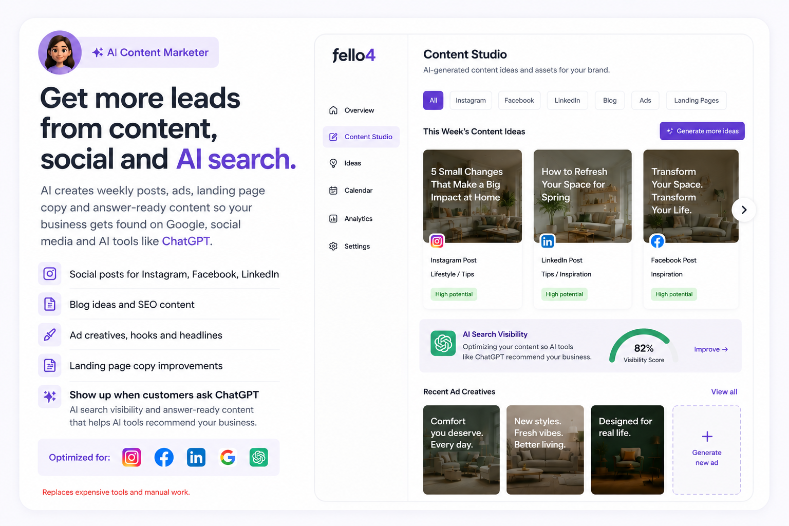 SMM and content agent