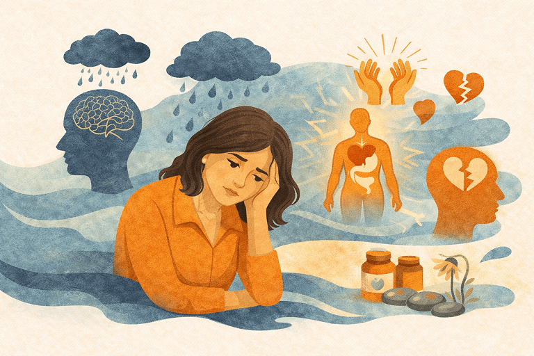 Психосоматика депрессии