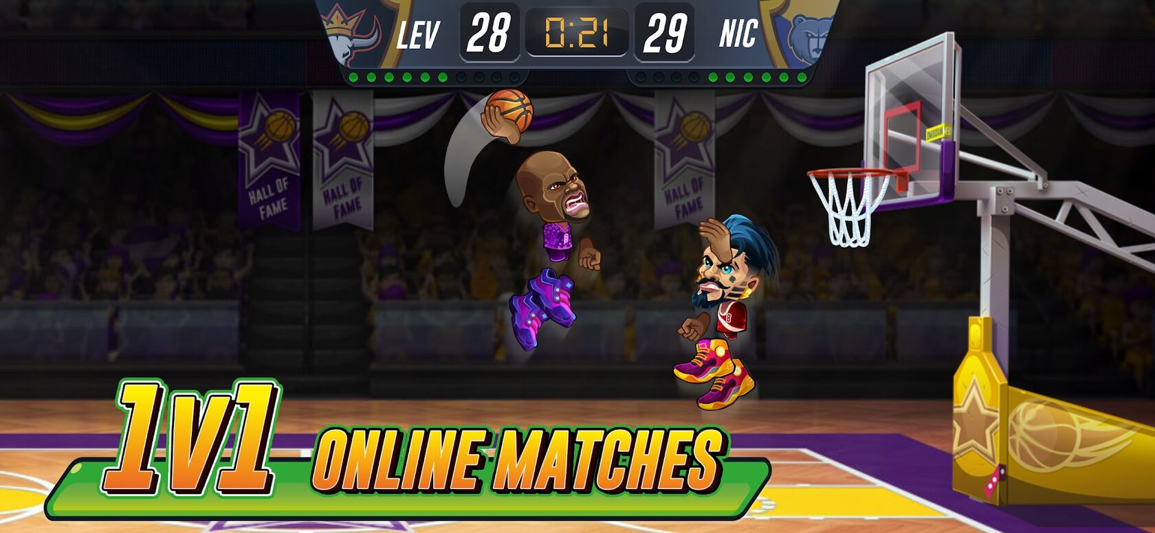 Game preview for Basketball Arena