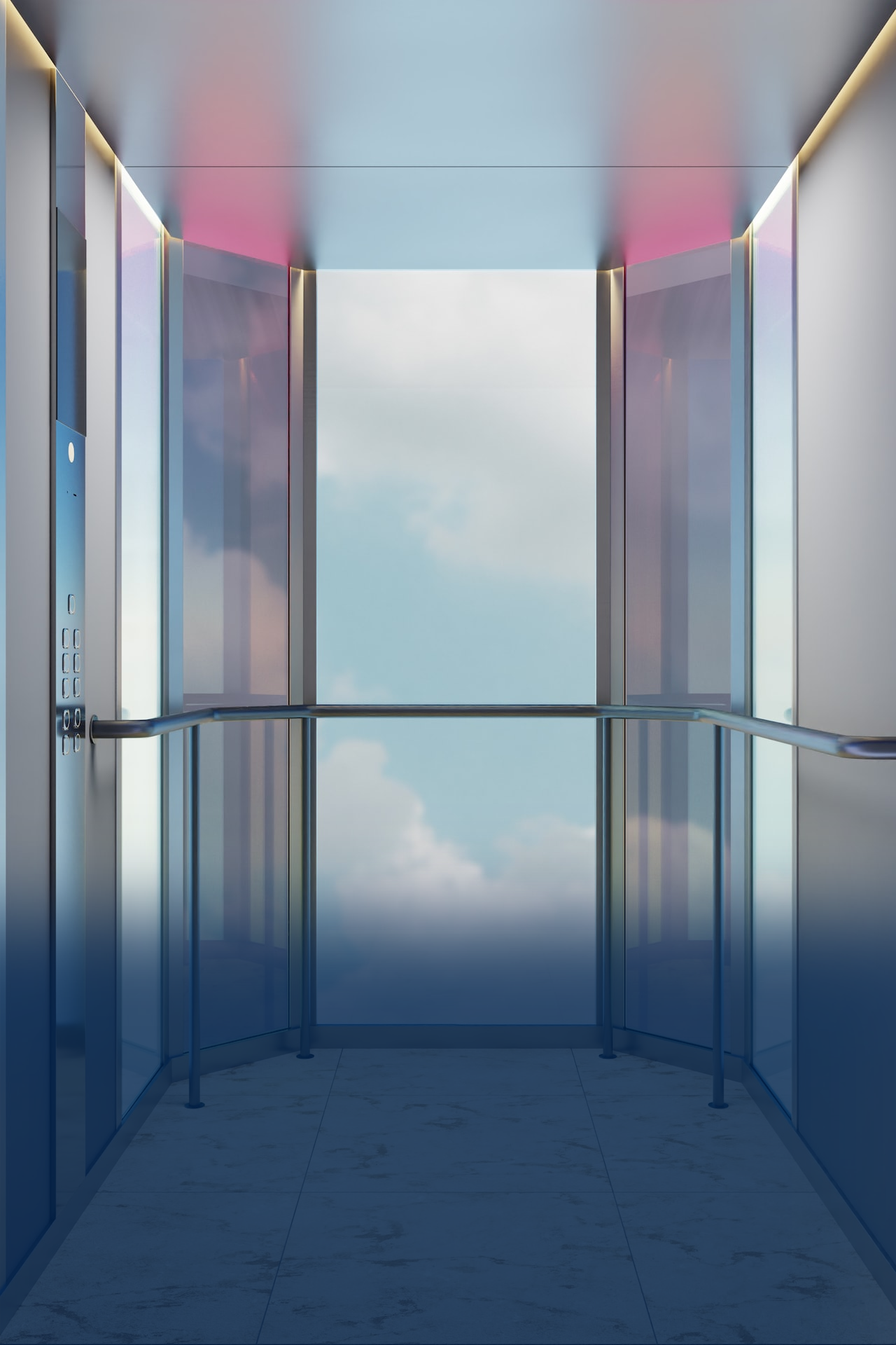 Лифтовая кабина Лахта