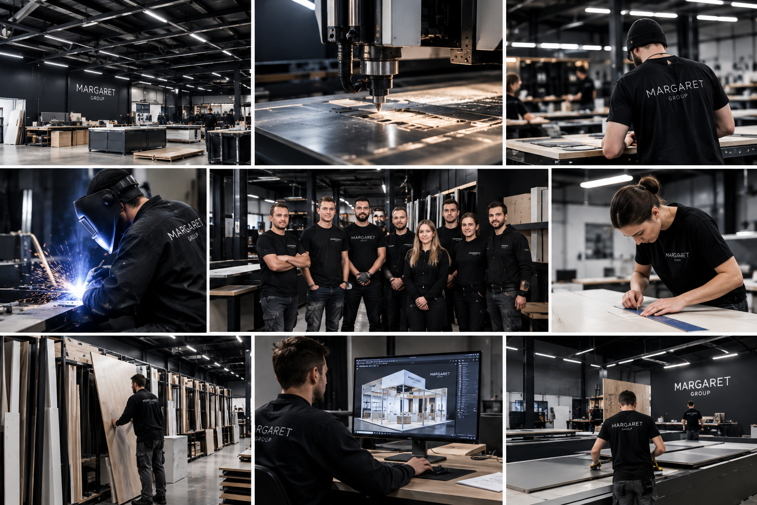 Собственное производство декораций и конструкций MARGARET GROUP в Санкт-Петербурге