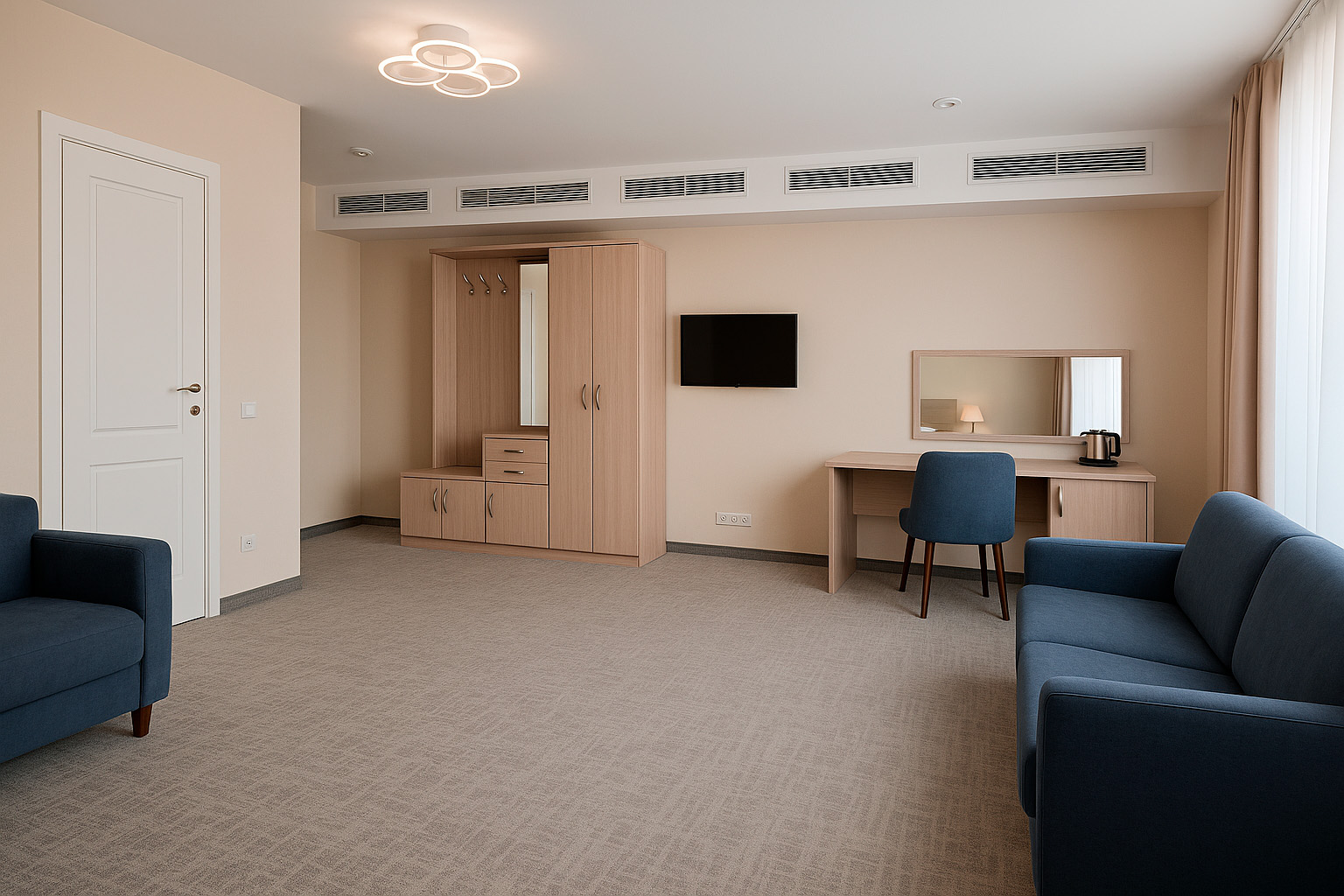 Мы обновили номера категории «Люкс»