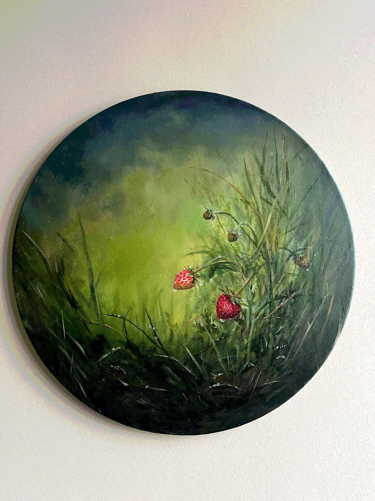 Картина на заказ &quot;Земляника&quot; от художника Ольги Васильковой