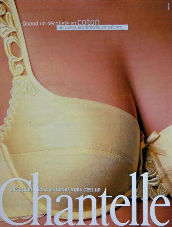 Реклама Chantelle из архива 1990-х
