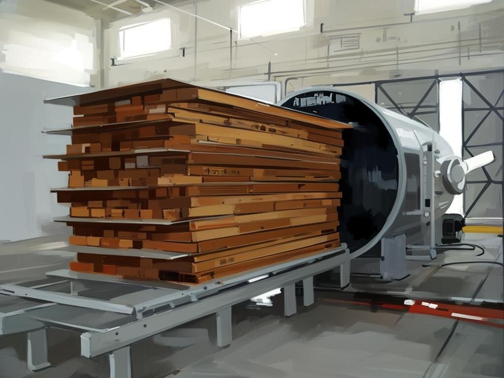 Как производят мебельные щиты