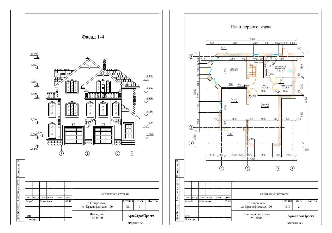 Строительство домов в Ставрополе | Компания АртаСтройПроект - Arta26