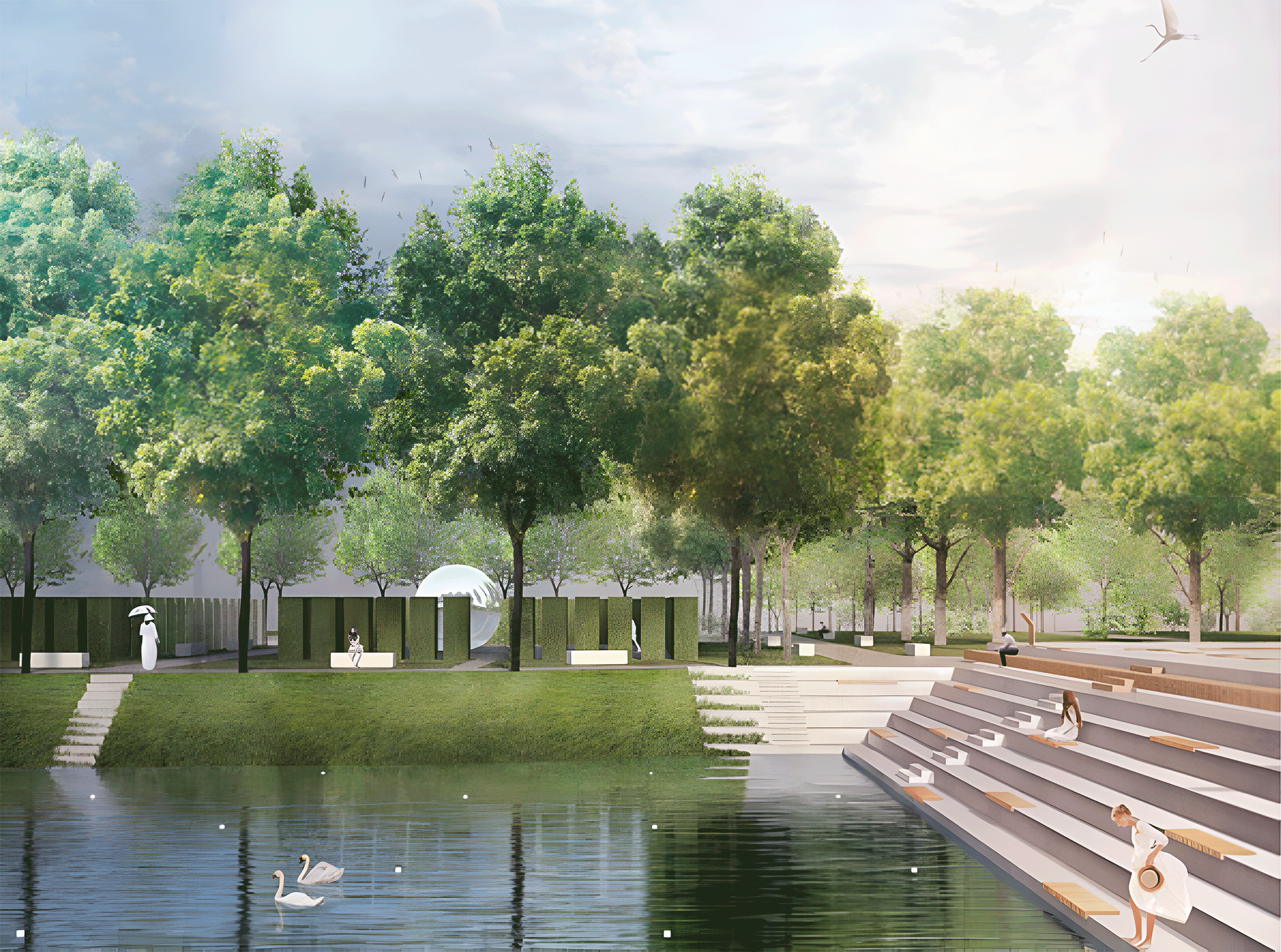 From the Outskirts to the Downtown. Amphitheater