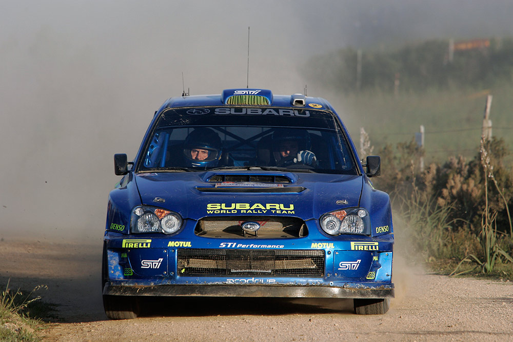 Стефан Сарразен и Дени Жироде, Subaru Impreza S11 WRC '05 (GC54 WRC), ралли Сардиния 2005