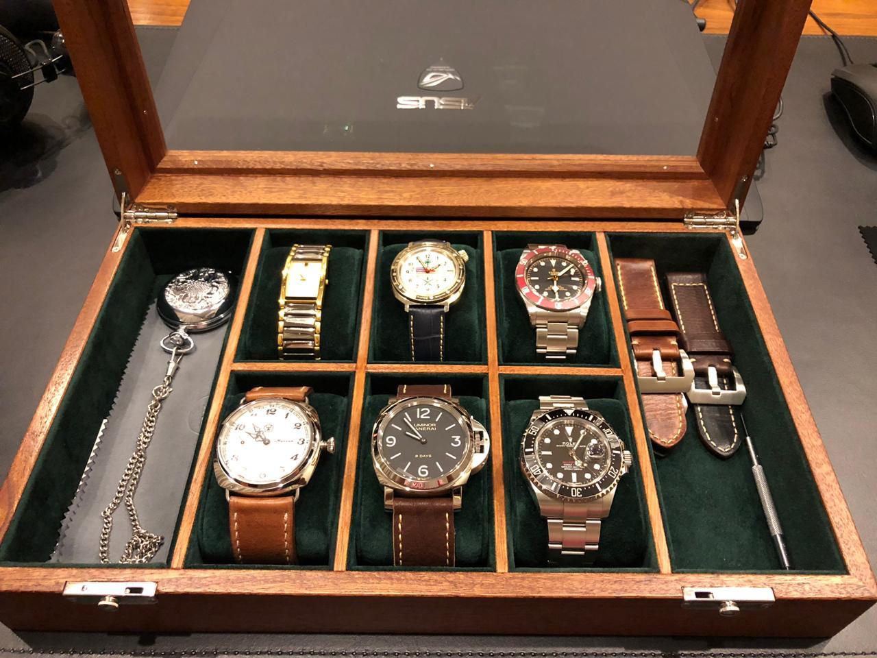 N&N Watch Cases - Box for 6 watches