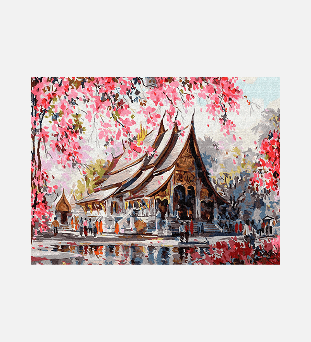 Картина по номерам Тайланд храм