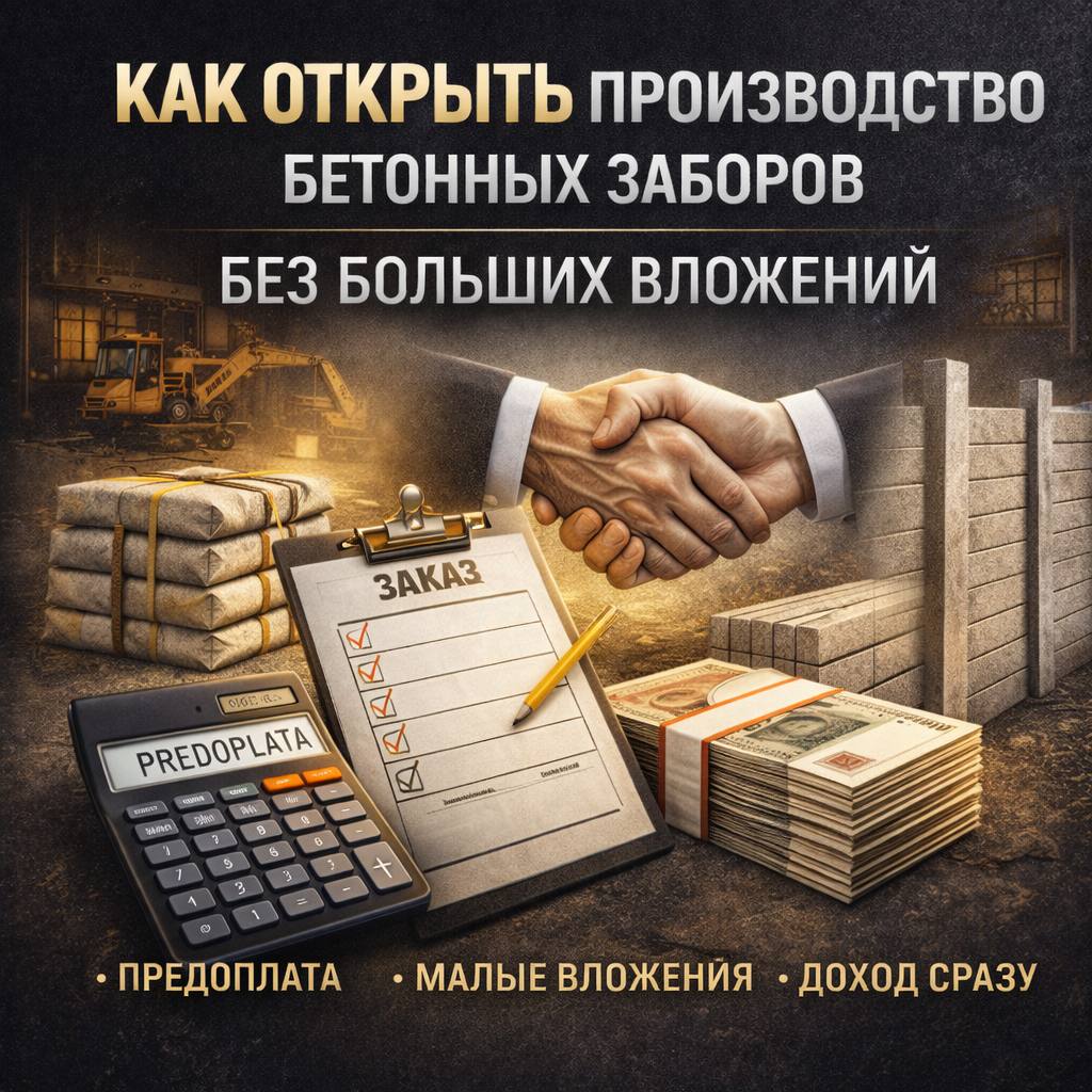 Выбор ниши в производстве бетонных изделий для старта бизнеса