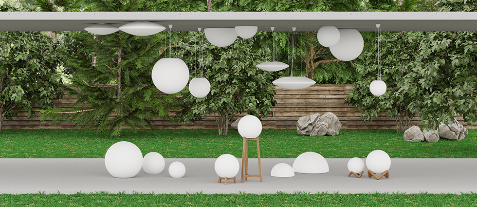 Светильники под навесом