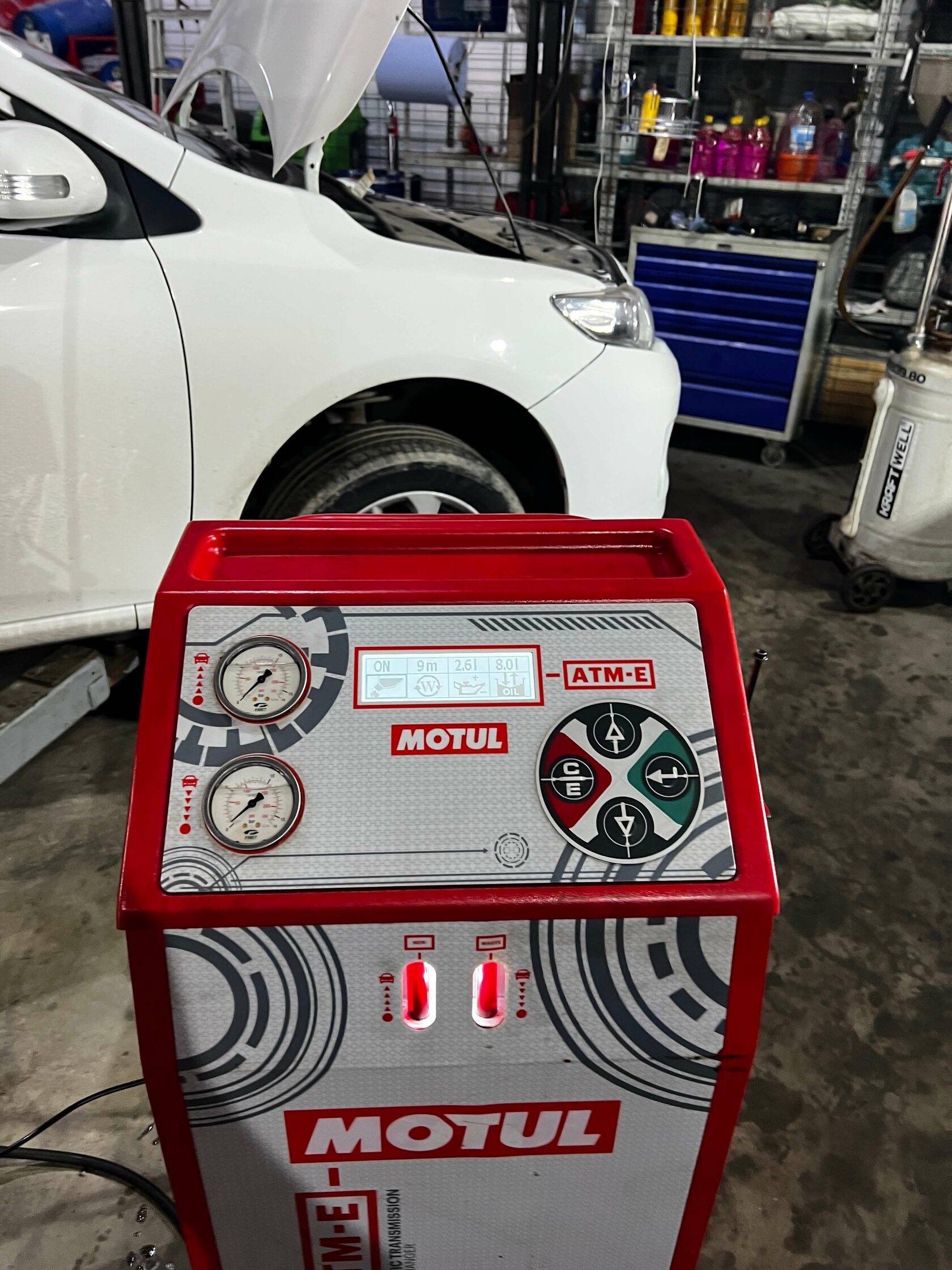 Результат замены масла в Motul Team