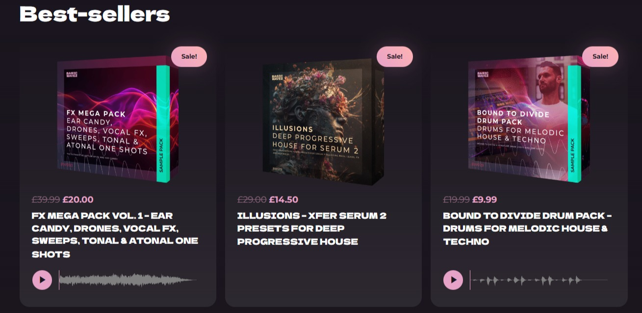 Купить электронный товар на basicwavez.com