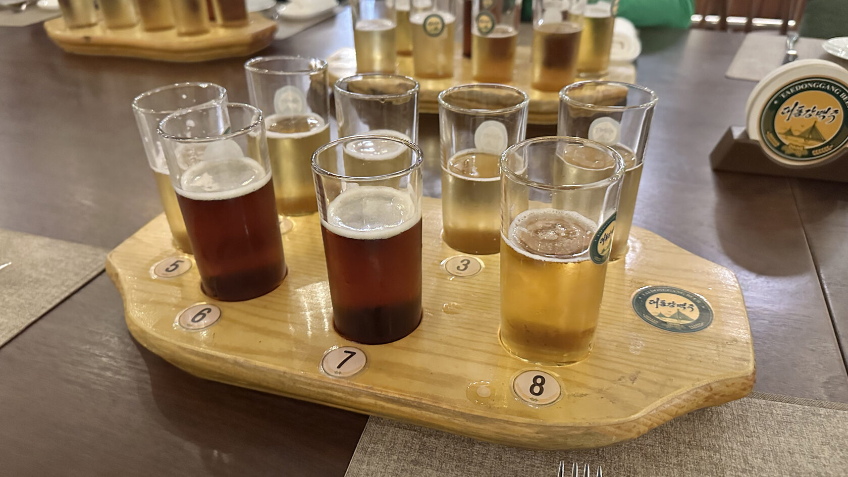 Пивной бар Тэдонган. Пхеньян. КНДР (Северная Корея)