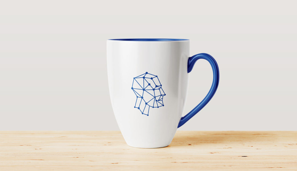 дизайн чашки с логотипом