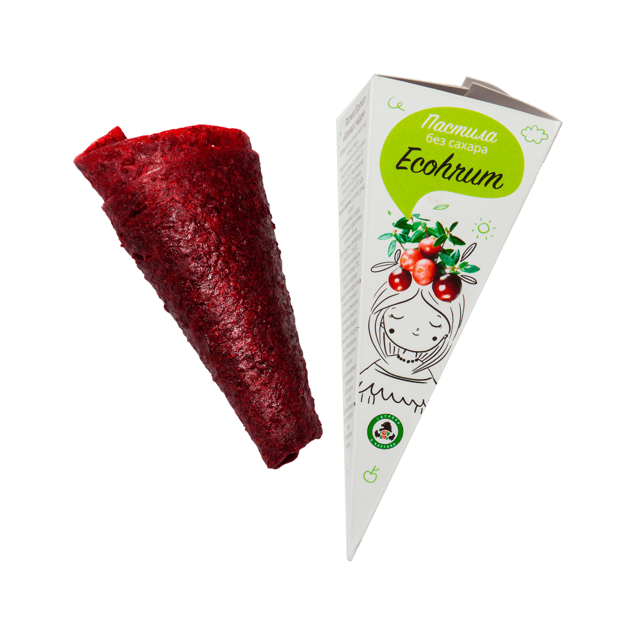 Пастила Ecohrum конус | Клюква 