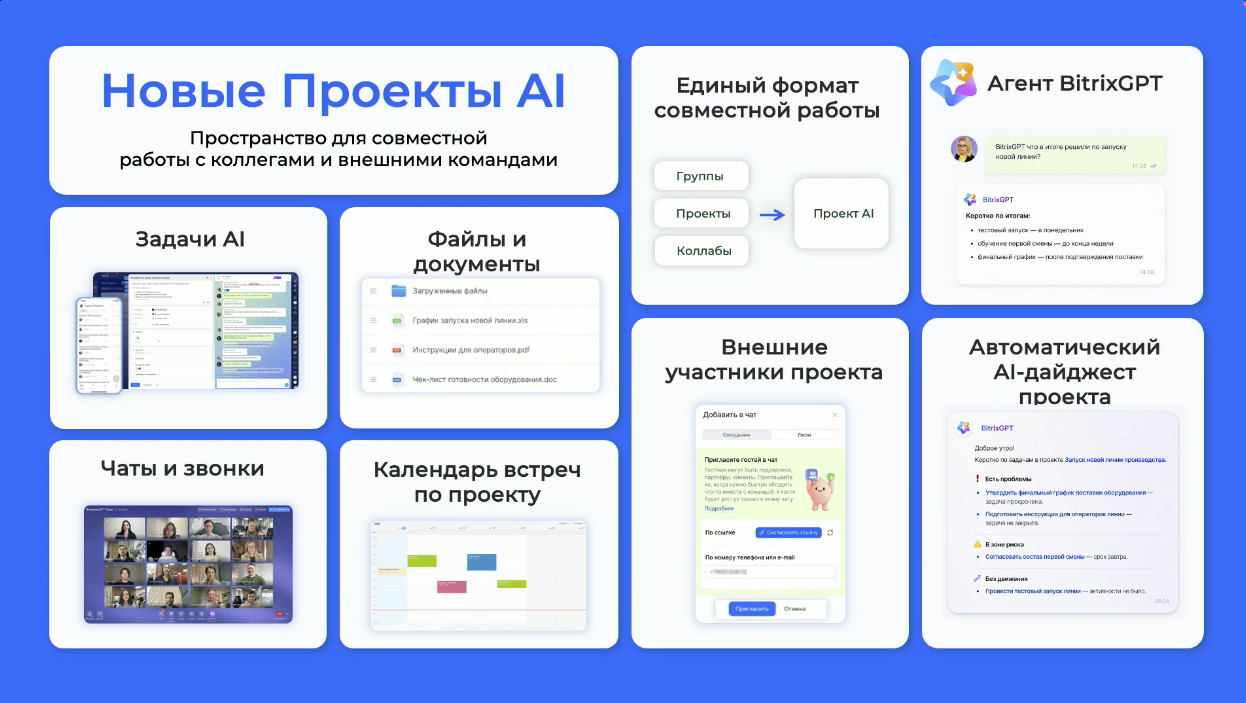 Обновления задач и проектов в Битрикс24