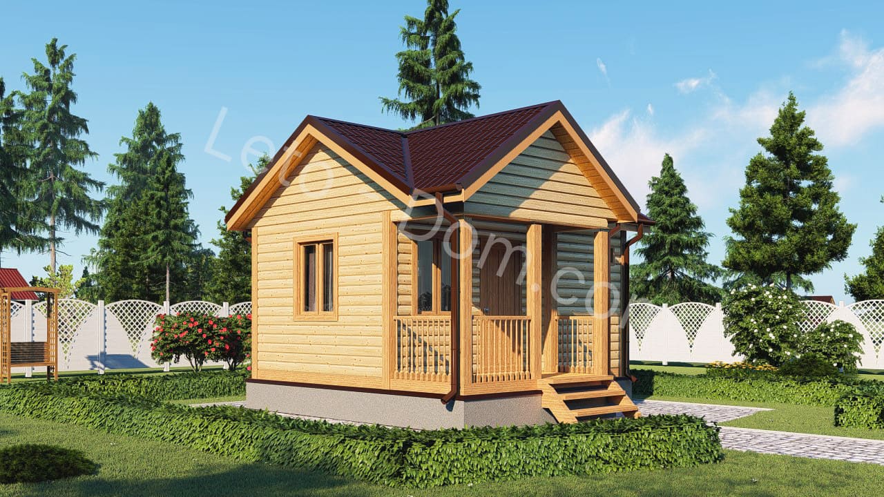 дом из бруса