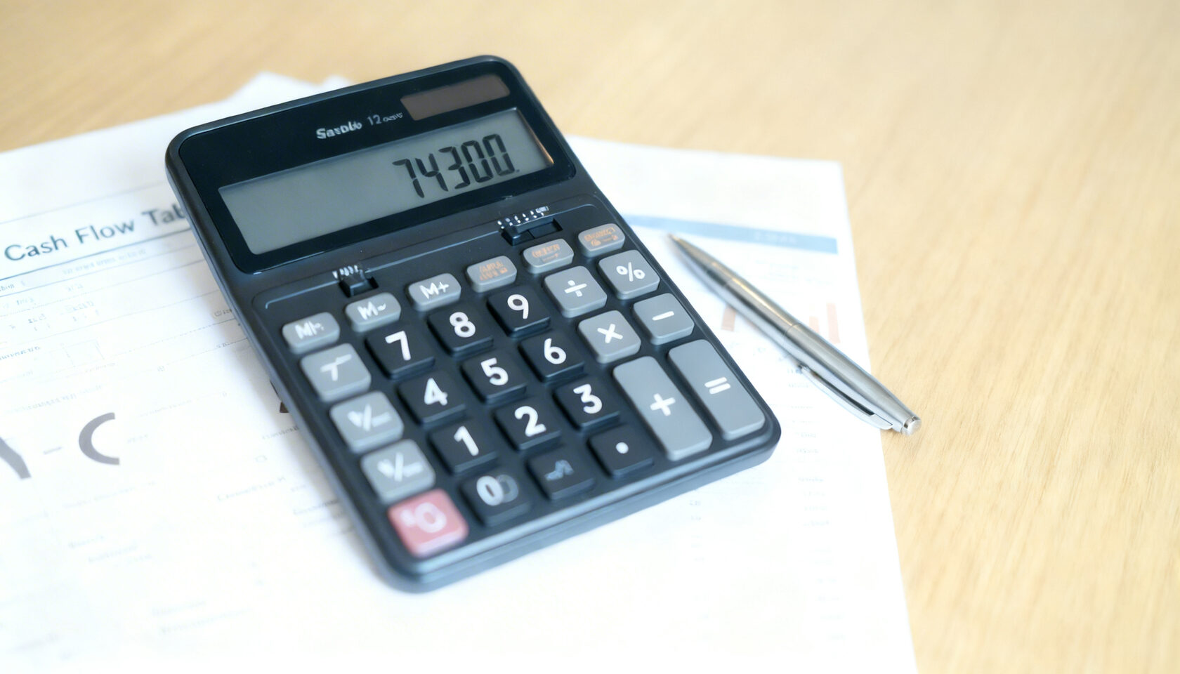Hintergrundbild Blogbeitrag, Taschenrechner
