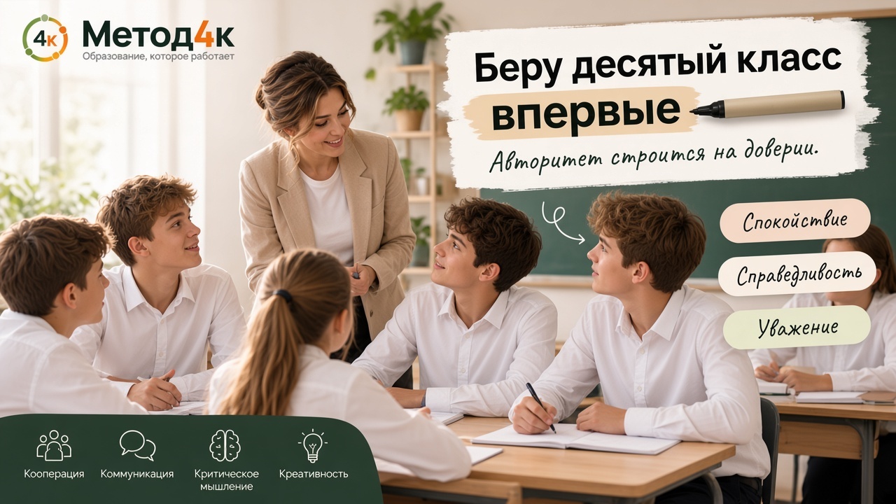 Беру десятый класс впервые