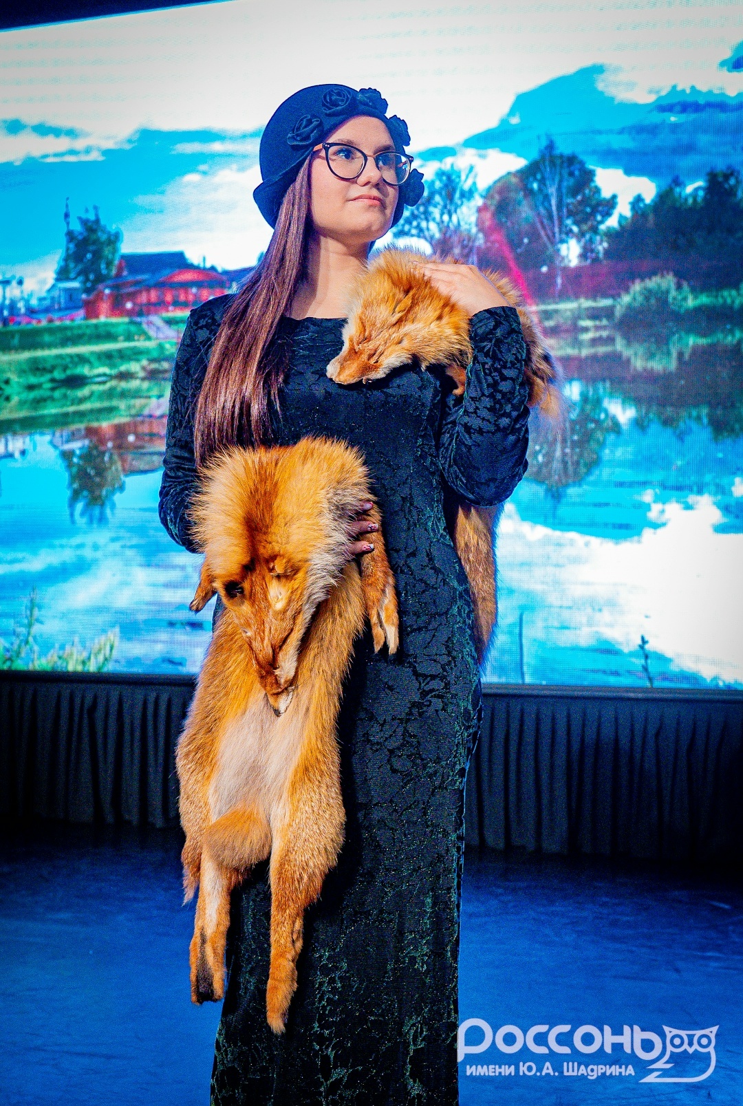 Яна Гордеева ученица Ивангородской школы №1 имени Н. П. Наумова